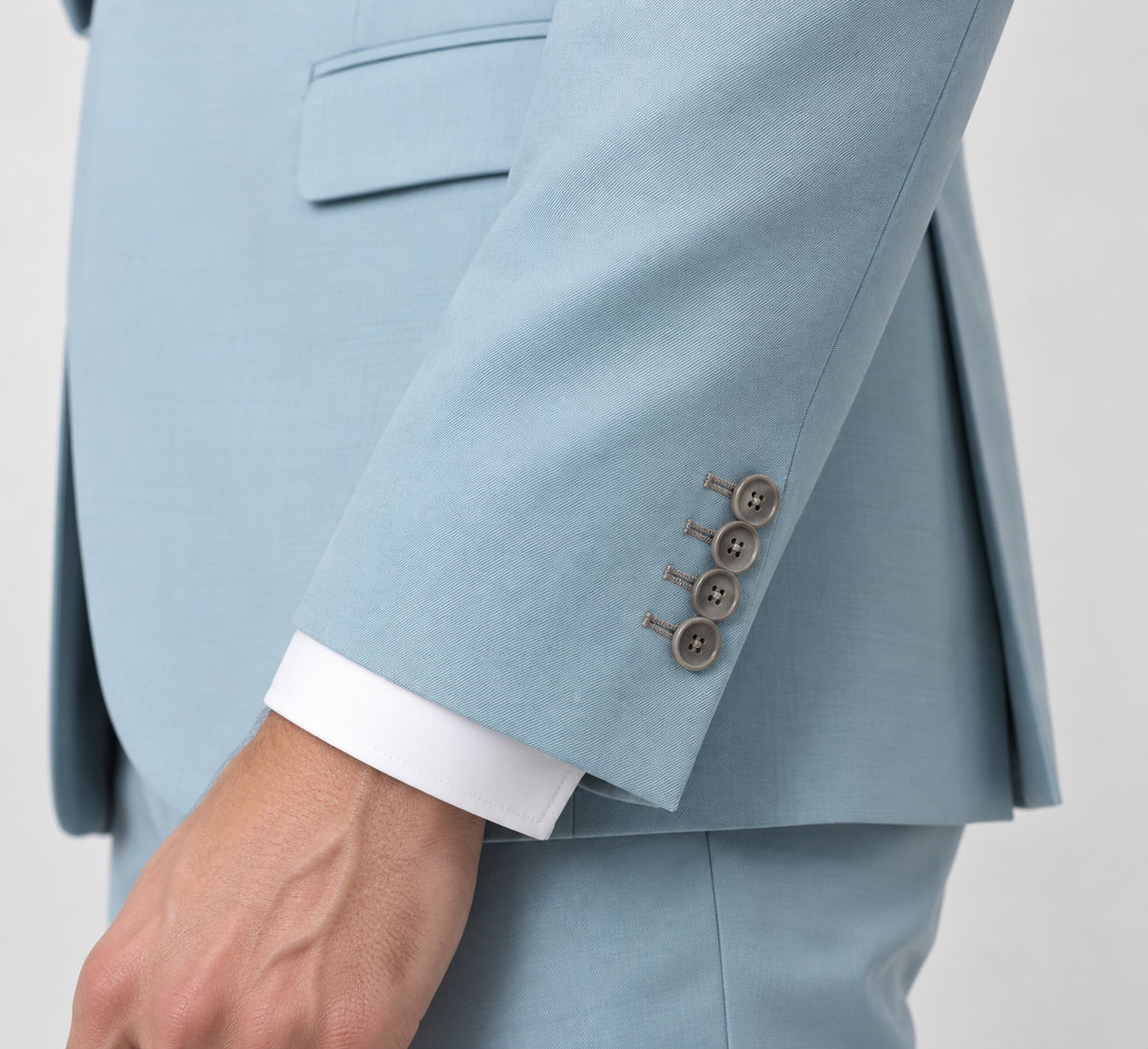 Tonino - Licht Blauw Heren Pak